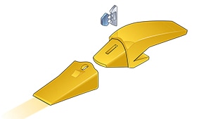 Esco conical replacement bucket teeth